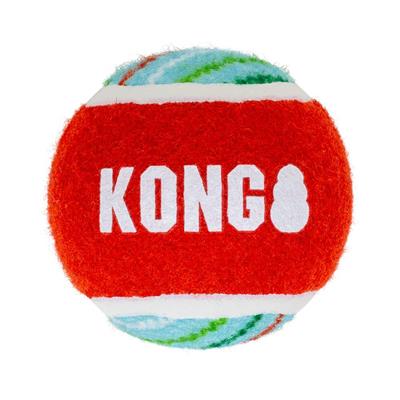 KONG Holiday SqueakAir® Tennis Balls 6-pk Sm