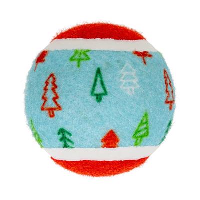 KONG Holiday SqueakAir® Tennis Balls 6-pk Sm