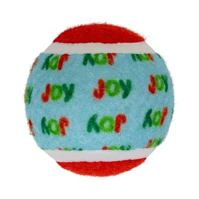 KONG Holiday SqueakAir® Tennis Balls 6-pk Sm