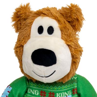 KONG Holiday Wild Knots Sweater Bear Green Md/Lg