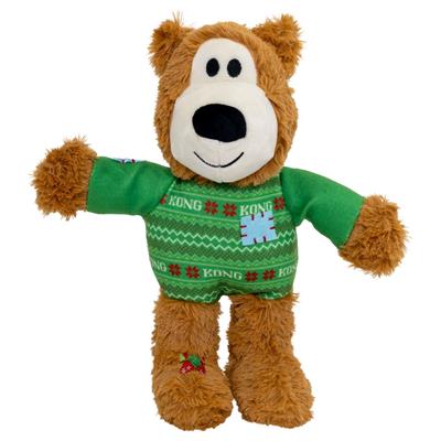 KONG Holiday Wild Knots Sweater Bear Green Md/Lg