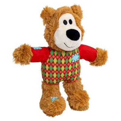 KONG Holiday Wild Knots Sweater Bear Red Sm/Md