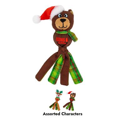 KONG Holiday Wubba® RB Assorted Sm