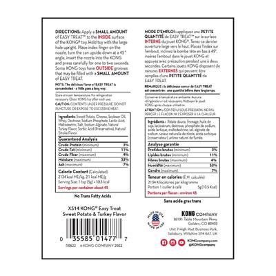 KONG Easy Treat® Turkey & Sweet Potato 8 oz