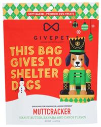 GivePet Muttcracker Soft & Chewy Dog Treats 6oz Bag