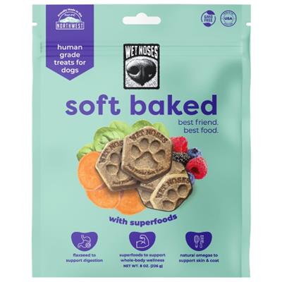 Superfoods Soft Baked Treats 8oz - Case of 12