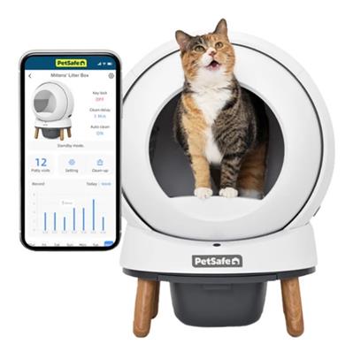 Petsafe Cat Scoop Free Smart Spin Self Cleaning Litter Box
