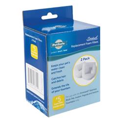 Petsafe Dog & Cat Drinkwell Replacement Foam Filters - 2 Pack