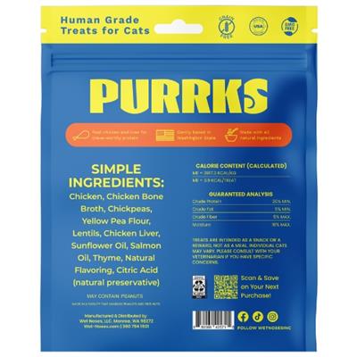 Purrks Crunchy Chicken & Bone Broth 8oz
