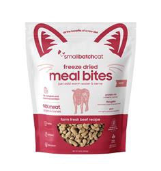 Small Batch Cat Freeze Dried Beef Meal Bites 10oz