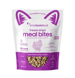 Small Batch Cat Freeze Dried Turkey Meal Bites 10oz