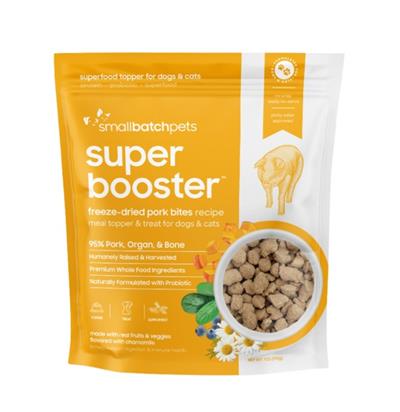 SmallBatch Pets Super Booster Freeze-Dried Pork Bites 7oz