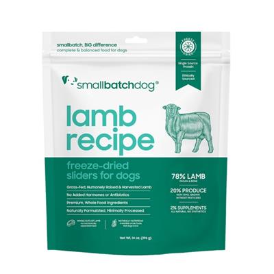 Small Batch Freeze Dried Lamb Sliders  - 14oz.