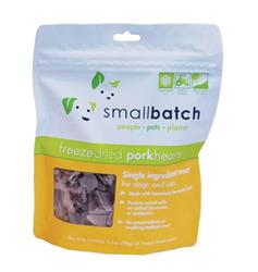 Small Batch Freeze Dried Pork Hearts - 3.5oz.