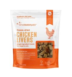 Smallbatch Dog Cat Freeze Dried Treat Chicken Liver 3.5oz