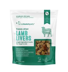 Smallbatch Dog Cat Freeze Dried Treat Lamb Liver 4oz
