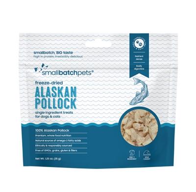 Smallbatch Freeze Dried Alaskan Pollock Dog Treats 1.25oz