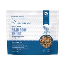 Smallbatch Freeze Dried Rainbow Trout Dog & Cat Treats 2oz