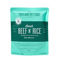 Portland Pet Food Rosie's Beef N' Rice Homestyle Meal Dog Food Topper 9oz