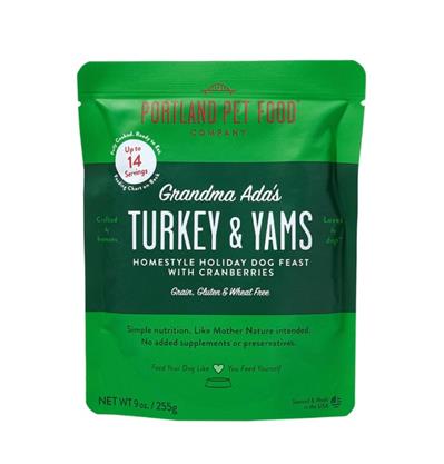 Portland Pet Food Grandma Ada's Turkey & Yams Homestyle Meal Dog Food Topper