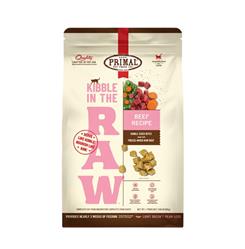 Primal Kibble In The Raw Feline Beef 1.5 lb