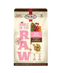 Primal Kibble in the Raw Beef Recipe Freeze-Dried Cat Food, 4-lb