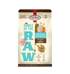 Primal Kibble In The Raw | Feline Chicken & Fish 4 lb