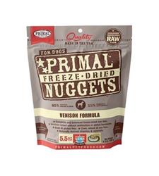 Primal Pet Foods Freeze Dried Dog Food- Venison 5.5oz.