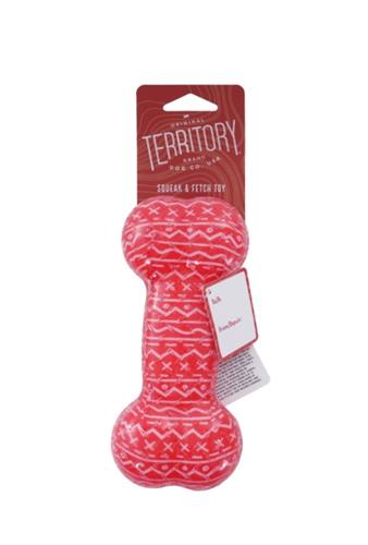 Squeak & Chew Rugged Nylon Holiday Bone