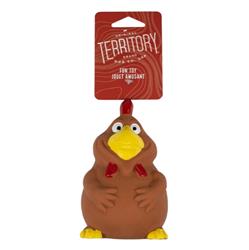 Territory Dog Latex Squeaker Chicken 3.6 Inch