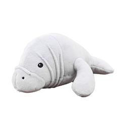 Territory Plush Manatee Dog Toy 9in