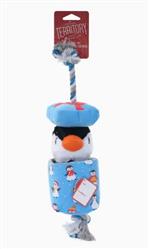Territory Wholesale Penguin Popper Treat-and-Tug Dog Toy
