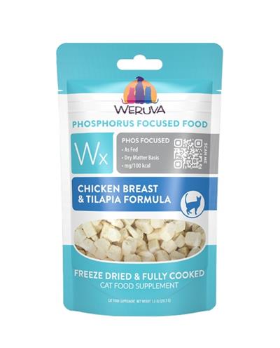 Weruva Cat Food Freeze Dried Chicken Breast Tilapia 1oz