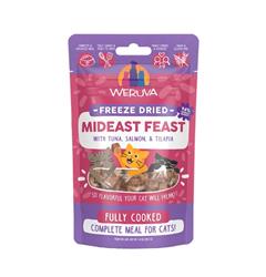 Weruva Cat Freeze Dried Mideast Feast - Tuna, Salmon & Tilapia - 1oz