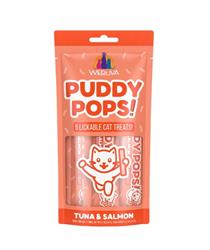 Weruva Puddy Pops Lickable Tuna & Salmon Cat Treat .5oz 5pk