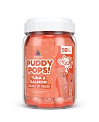 Weruva Puddy Pops Lickable Tuna/Salmon 0.5OZ - 50 COUNT