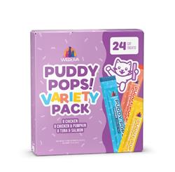 Weruva Puddy Pops Chicken Lickable Cat Treats, 0.5 oz, Count of 50