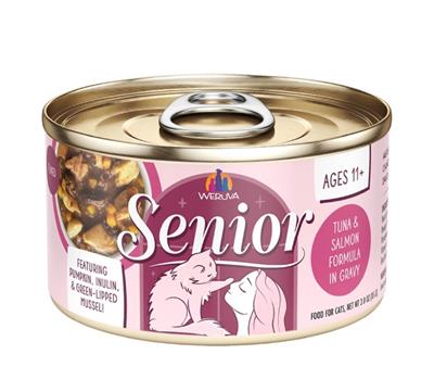 Weruva Senior Tuna & Salmon Formula in Gravy Cat Food 3 oz