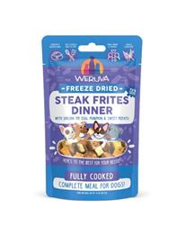 Weruva Fully Cooked Freeze Dried Steak Frites Dinner Dog Food 1oz