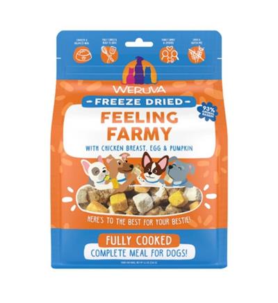 Weruva Dog Freeze Dried Feeling Farmy 1oz