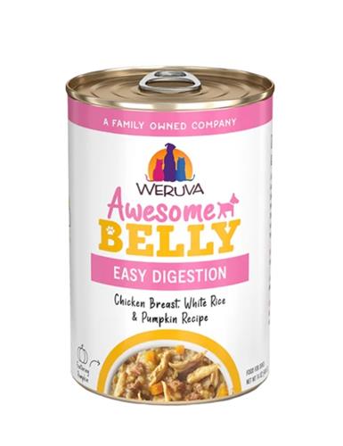 Weruva Dog Awesome Belly Chicken Breast, White Rice & Pumpkin Recipe 14oz