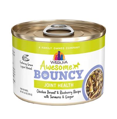 Weruva Dog Awesome Bouncy Chicken and Rice 8/6 oz