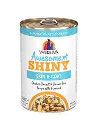 Weruva Awesome Shiny Skin and Coat Chicken Breast and Brown Rice Recipe with Flaxseed 14oz