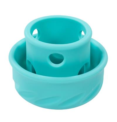 Totally Pooched Puzzle'N Play Mushroom 1.4 Cup Teal Large