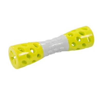 Totally Pooched Toss 'n Stuff Hourglass Dog Toy, Green 7INCH