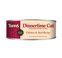 Tuffy's Cat Professional Dinnertime Chicken & Beef 5.5oz. (Case of 24)