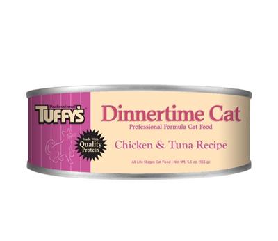 Tuffy's Cat Professional Dinnertime Chicken & Tuna 5.5oz. (Case of 24)
