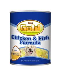 Tuffy's Dog Gold Chicken & Fish 12.5oz. (Case of 12)