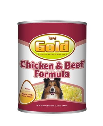 Tuffy's Dog Gold Chicken & Beef 12.5oz. (Case of 12)