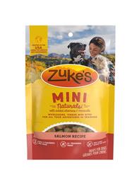 Zuke's Dog Mini Naturals Salmon Recipe Treats 6oz.